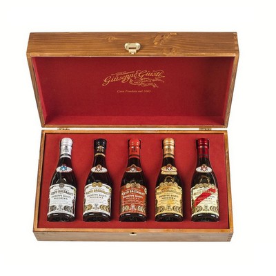 Wooden boxes - Historical Collection - 5 Champagnotte 250 ml